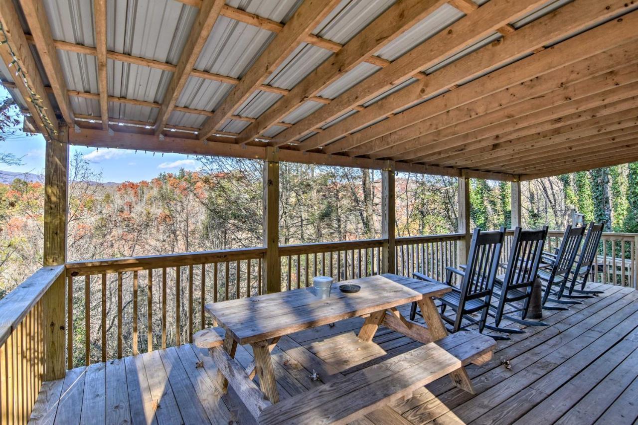 Natures Retreat With Hot Tub 7 Mi To Bryson City Whittier Exterior foto